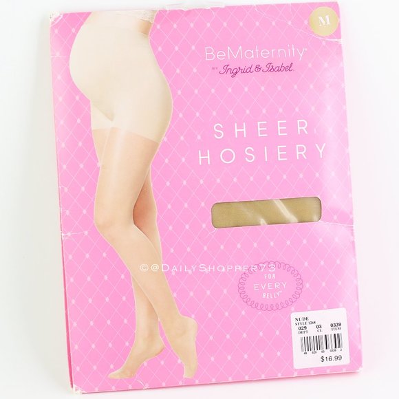 Be Maternity by Ingrid & Isabel Women's Sheer Hosiery - Picture 1 of 3